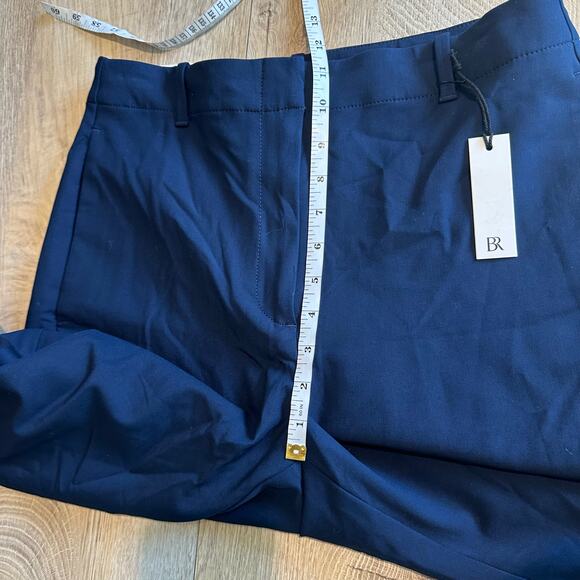 Banana Republic High-Rise Modern Slim Refined Ankle Pant Navy Blue 6 - Picture 13 of 14